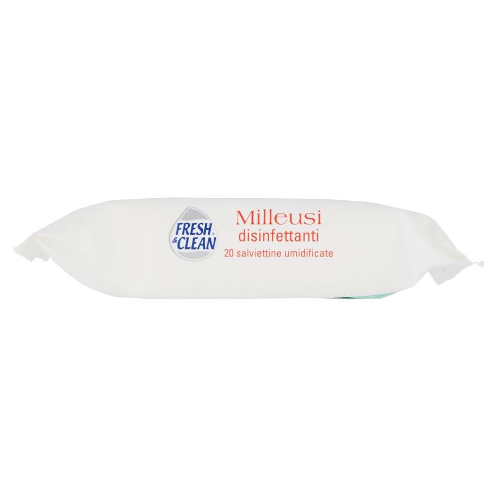 Fresh & Clean Milleusi disinfettanti salviettine umidificate 20 pz